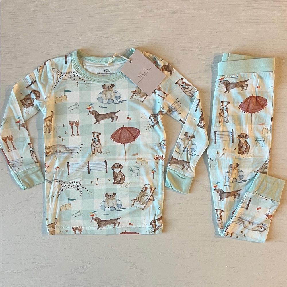 Sol Toddler Girl Boy Dog Beach Pawty 12-18 18-24 months 3T 4T 5T